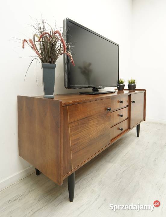Komoda Bilea PRL sideboard lata 60te wielkopolskie