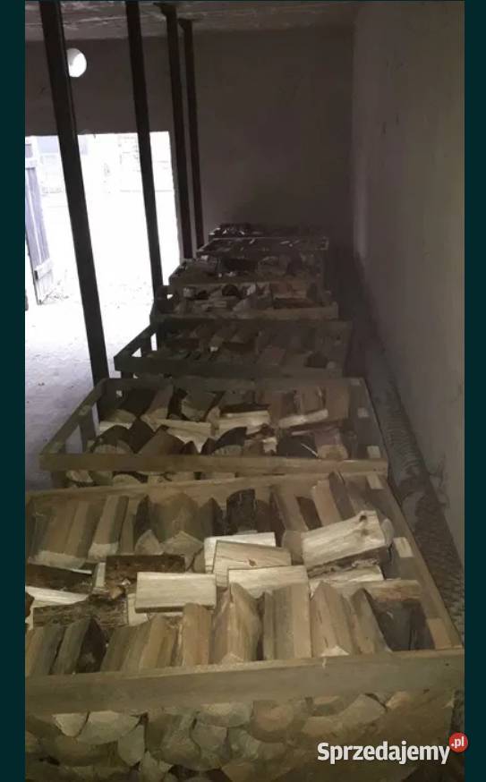 Drewno opałowe połupane sosnowe