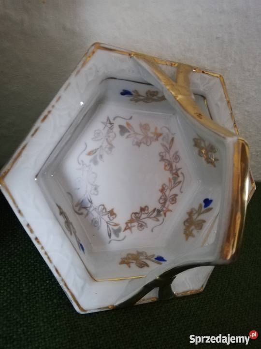 Stara porcelana koszyczek patera małopolskie Ropa sprzedam