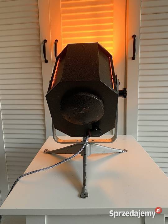 Lampa teatralna PRL loft Poznań