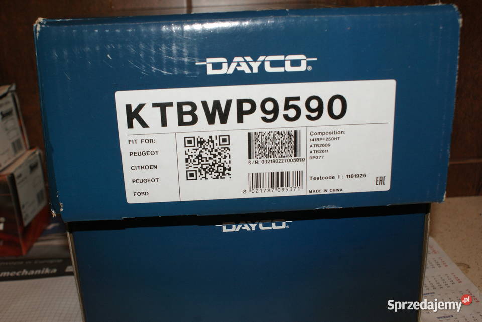 ROZRZĄD CITROEN C4 PICASSO C5 III 16HDI DAYCO Białobrzegi sprzedam