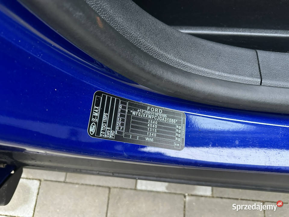 Ford S Automat asysten parkowania nawigacja światła przeciwmgielne Wejherowo