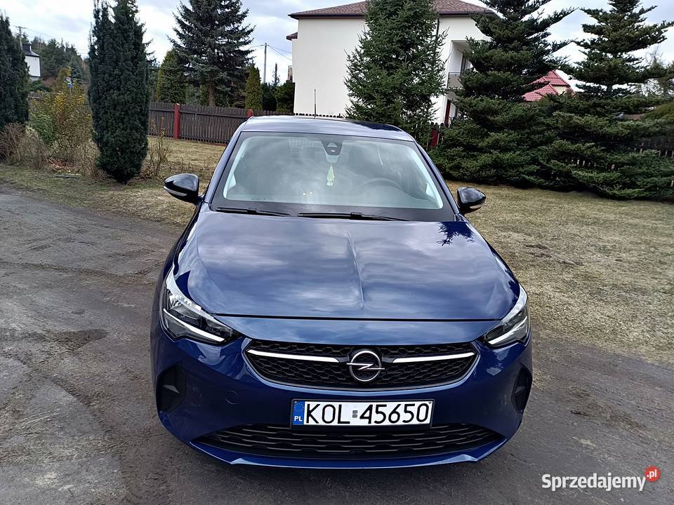 Opel corsa f 12 benzyna lpg 2020 75 salon ABS
