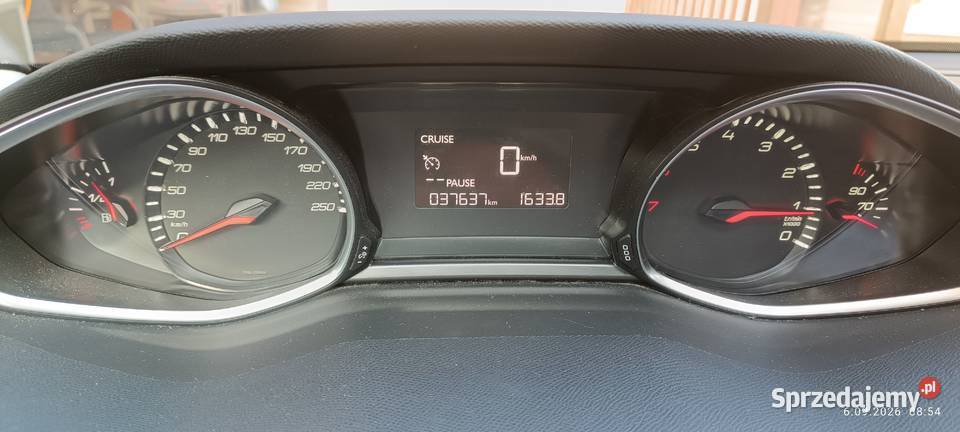 Peugeot 308 benzyna przebieg 37 wielkopolskie