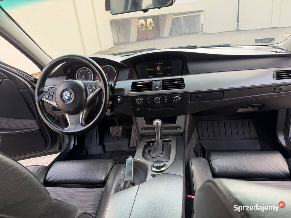 Ładna BMW E6061 525D Automat Bogata ZAMIANA ABS Seria 5 Śrem