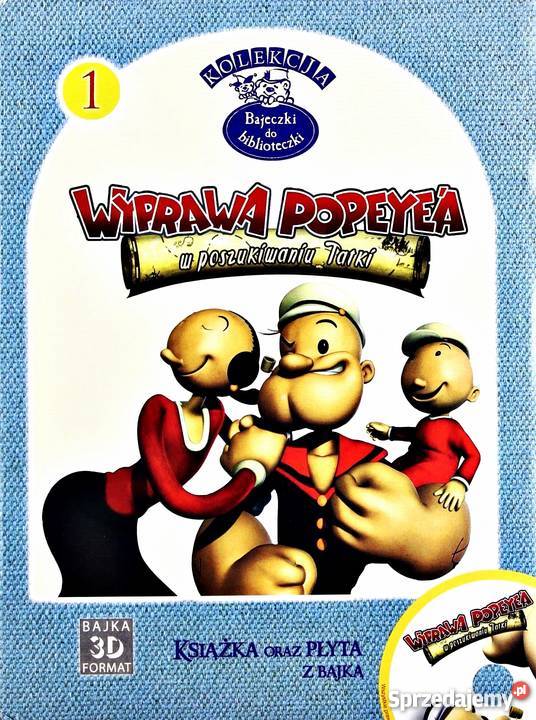 WYPRAWA POPEYEA W POSZUKIWANIU TATKI DVDKS Kalisz