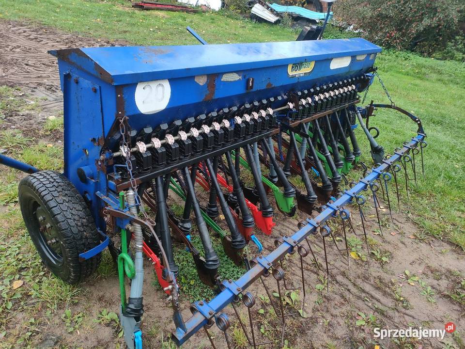 Siewnik zbożowy Rolmasz poznaniak 3m skrzynia Jaworzno