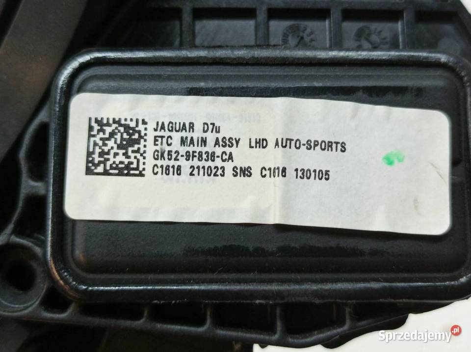PEDAŁ POTENCJOMETR GAZU GK529F836CA Land Rover