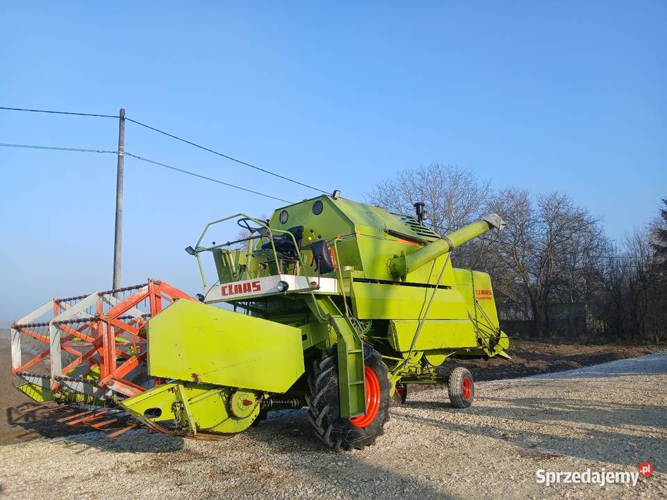 Kombajn Claas Protector z Niemiec świętokrzyskie Nowy Korczyn
