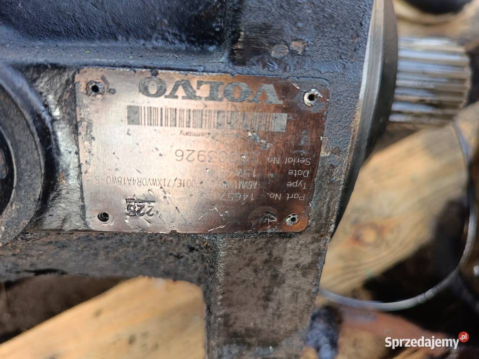 Silnik jazdy A6VM150 rexroth Volvo ew 160E nie Wągrowiec