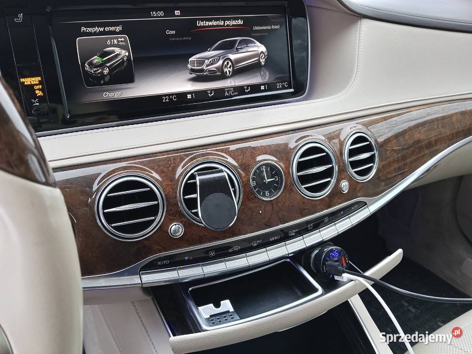 Mercedes S400h 35V6 hybryda pakiet AMG Łapanów