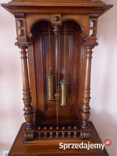 Gustaw Becker Zegar Stojący Secesja Nowa Sól