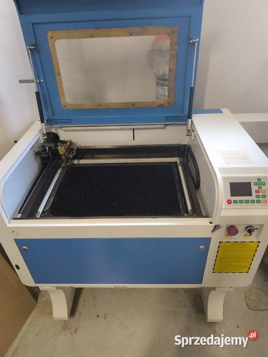 Ploter laserowy co2 60W 600x400 Ruida Gdańsk sprzedam
