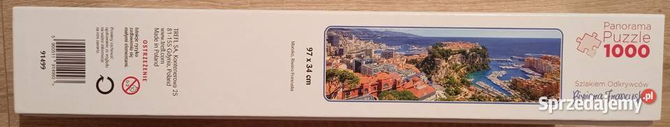 Puzzle Szlakiem odkrywców Riwiera Francuska Poznań