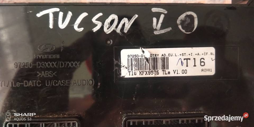 Hyundai Tucson III panel klimatyzacji europa Wyposażenie wnętrza Łódź