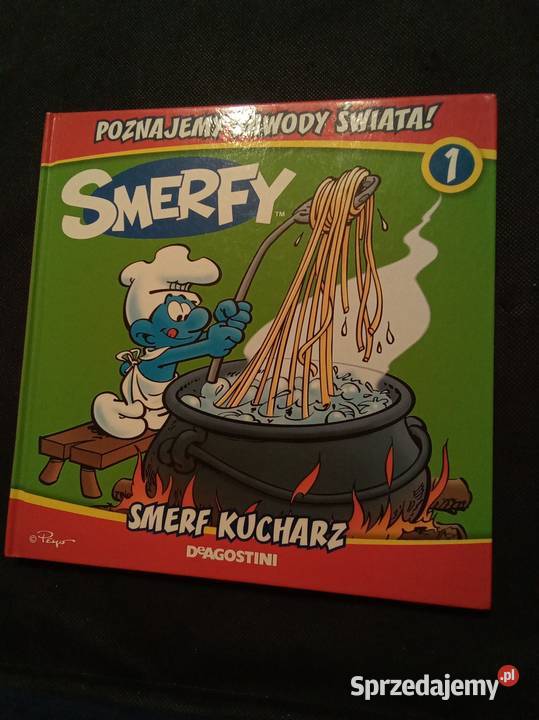 Smerfy smerf kucharz miękka Warszawa