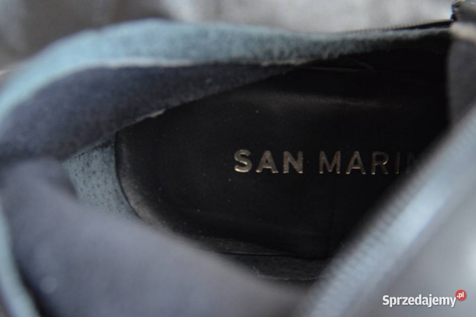 MUSZKIETERKI kozaki szpilki kolano San Marina Obuwie Białystok