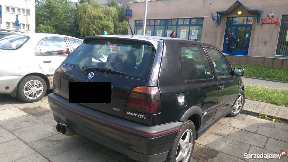 VW GOLF III GTI Hatchback 20 1996 benzyna Warszawa sprzedam