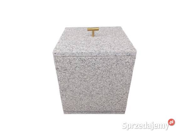 Nisza na urny skrzynka na urnę granitowa Ostrów Wielkopolski