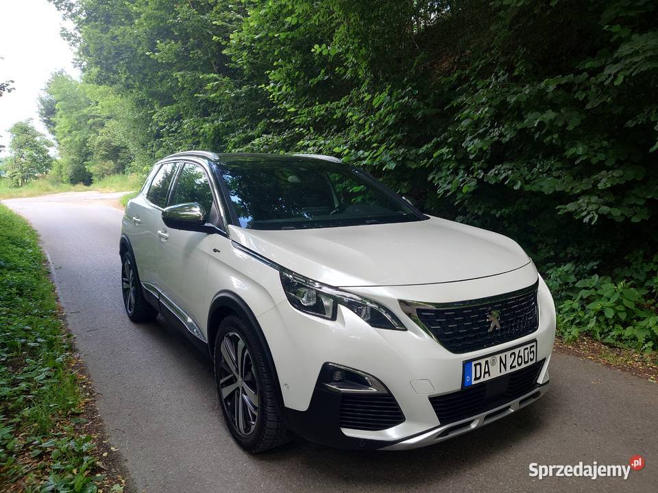 Peugeot 3008 20 BlueHDI 2016 Full biała perła Jasło