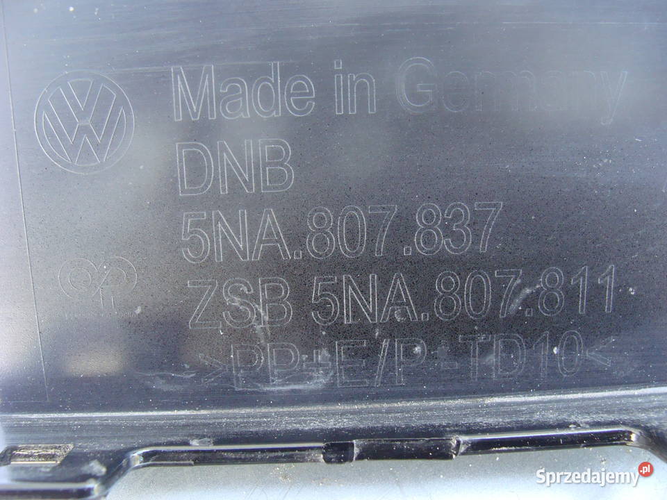 VW TIGUAN II R LINE LIFT LISTWA ZDERZAKA TYLNEGO Goleniów
