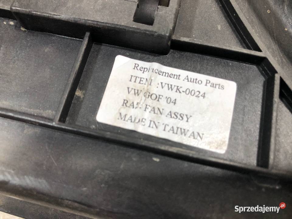 VW PASSAT B6 16 B 85kW 115 BLF 0510 Wentylator Skarżysko-Kamienna