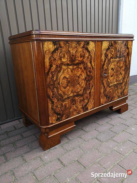 Komoda Pomocnik ARTDECO Orzech Stara Antyk wielkopolskie Swarzędz