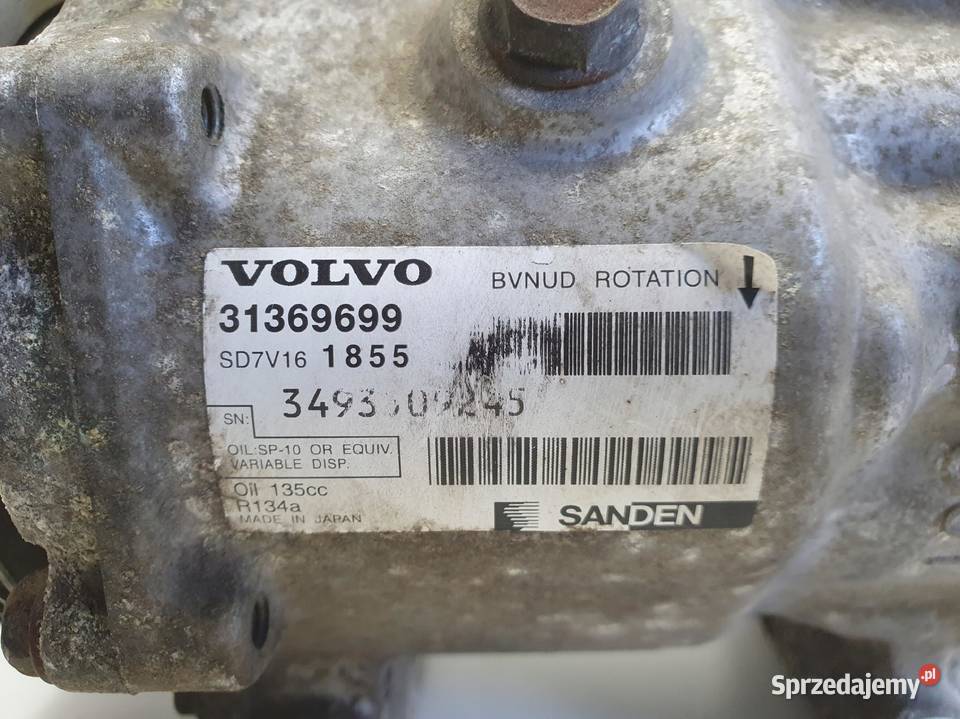 SPRĘŻARKA KLIMATYZACJI Volvo S40 II V50 16 D D2 Chełm
