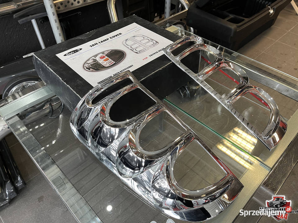 Nakładki Ochronne chrom Toyota Hilux Zestaw Tuning Pasłęk