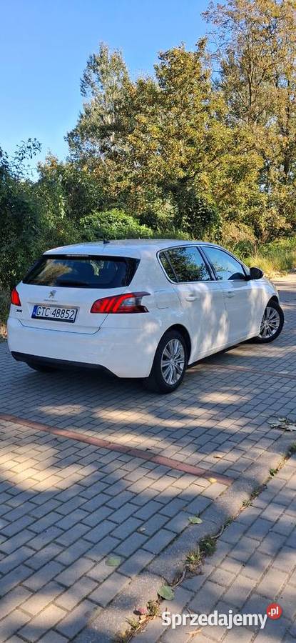 Peugeot 308 15 hdi 130 Allure diesel pomorskie Tczew