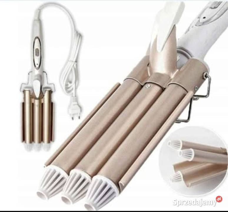 Falownica do włosów Lokówka Karbownica 2w1 Mikołów