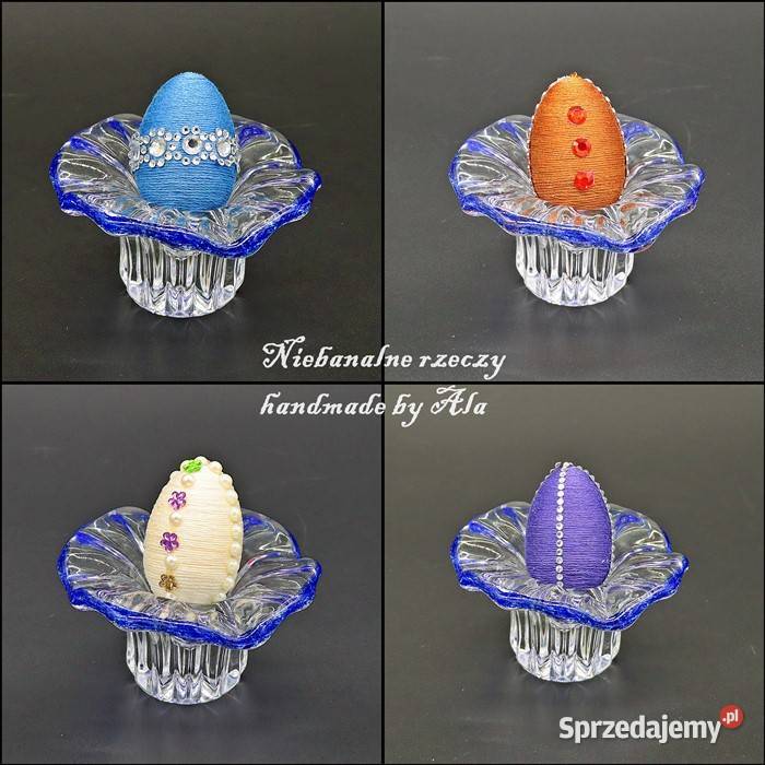 Jajka z muliny mulina pisanki Wielkanoc ozdoby sprzedam