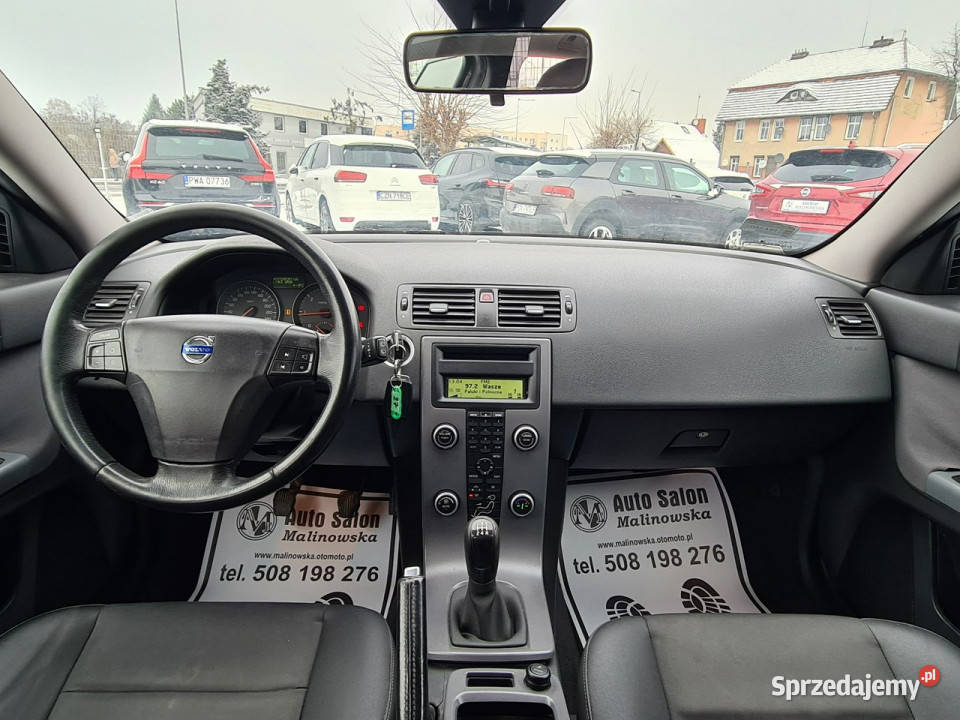 Volvo V50 Klimatronik Półskóry Sensory Tempomat aluminiowe felgi Wągrowiec