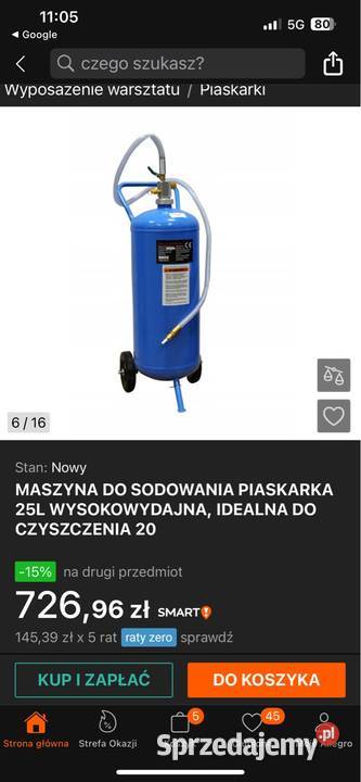 Piaskarka Limanowa sprzedam