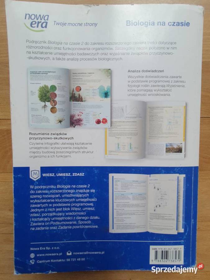 Biologia na czasie 2 Podręczniki Podręczniki Pabianice sprzedam