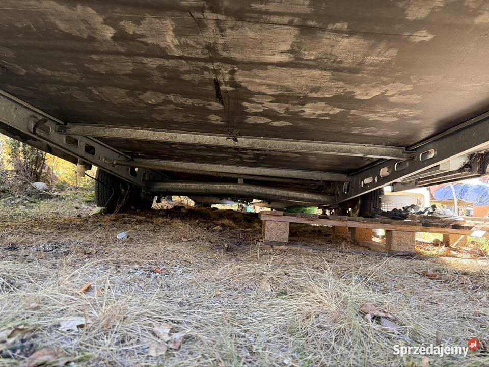 FENDT DIAMANT Duża Dwuosiowa Przyczepa Wdzydze Tucholskie