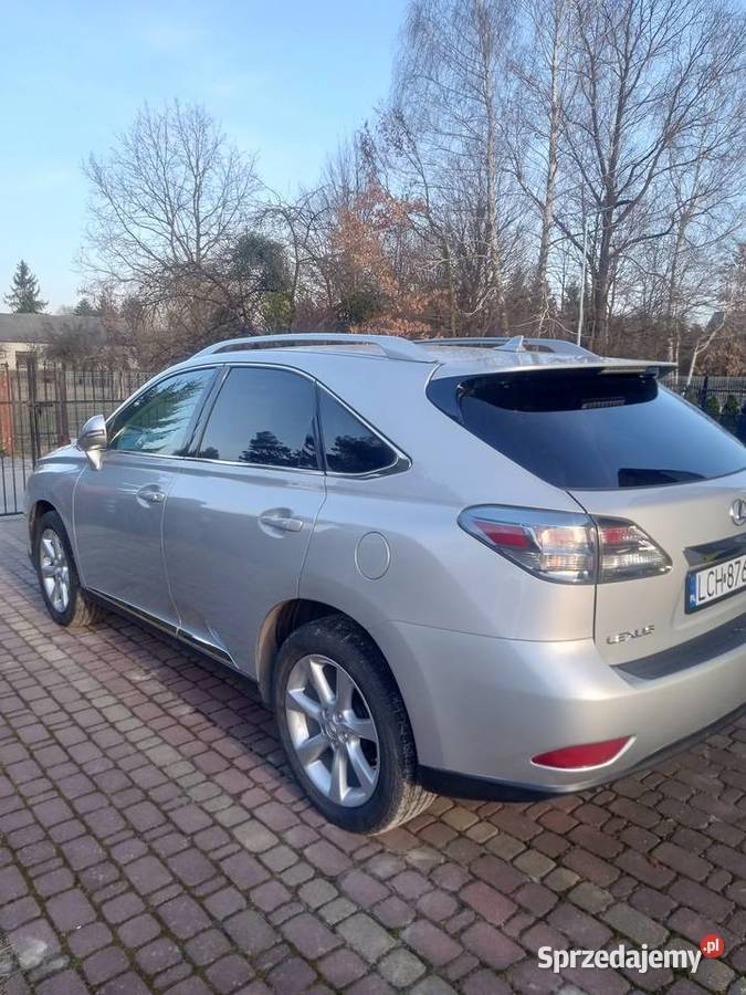 Lexus RX350 kurtyny powietrzne lubelskie Dorohusk-Osada