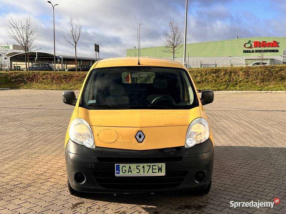 Renault kangoo ZE elektryczny 2012 słabo bateria fioletowy sprzedam