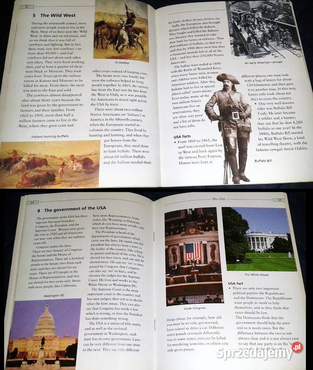 The USA Oxford Bookworms Factfiles 3 Alison Rok wydania 2008 Chełm