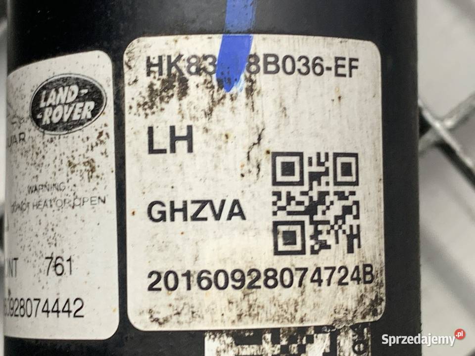 AMORTYZATOR LEWY PRZÓD ZE SPRĘŻYNĄ JAGUAR FPACE osobowe sprzedam