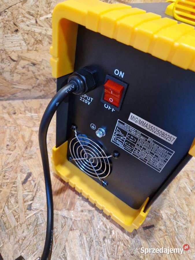 SPAWARKA MIGOMAT MIG FCAW MMA 350A FLUX