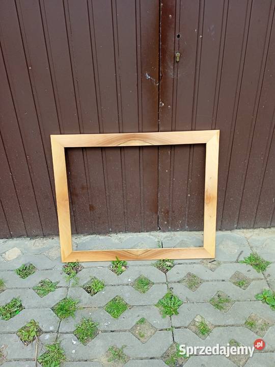Rama do lustra grafiki orzechowa Żabno