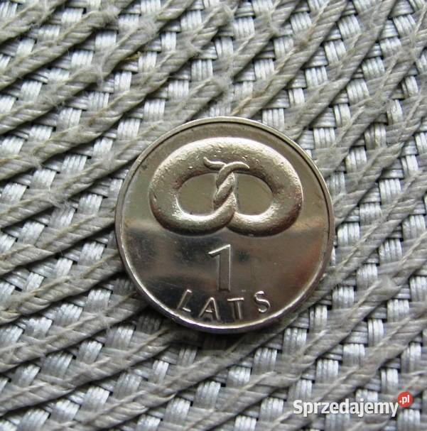 Łotwa 1 Lats 2005r Precel wielkopolskie