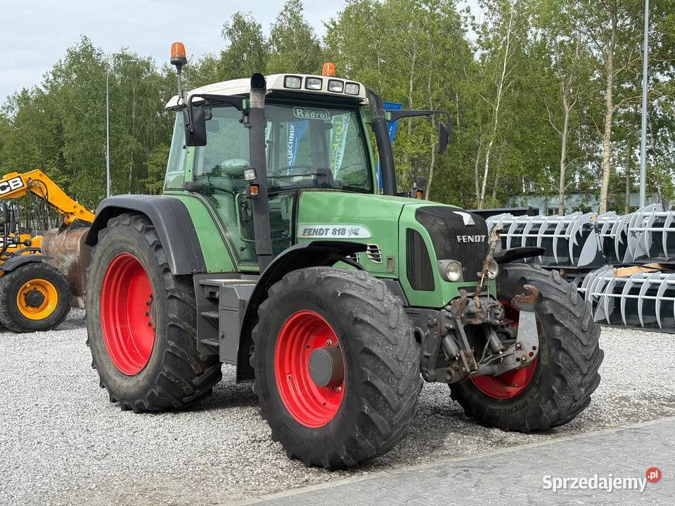 Fendt 818 Vario TMS Fendt podlaskie Zambrów