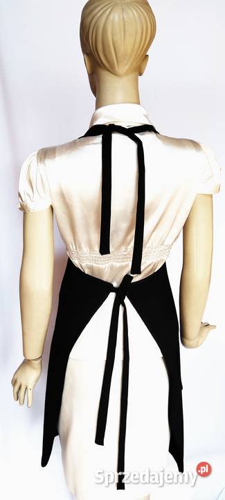 XXL UNIWERSALNY CZARNY plamoodporny Fartuch pomorskie Gdańsk