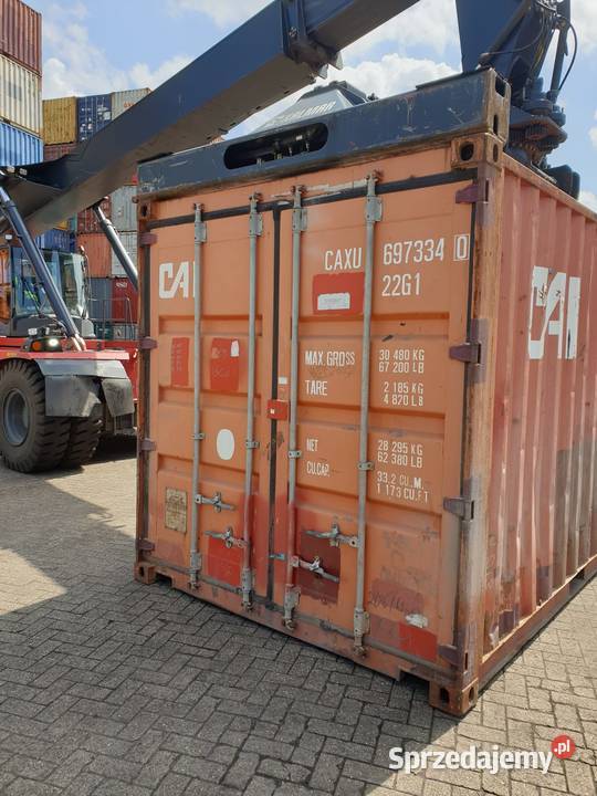 Kontener morski magazynowy 20DV 6 metrowy Magazynowanie wielkopolskie Leszno