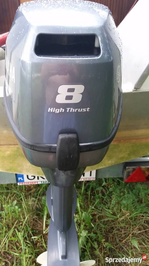 silnik zaburtowy 8 jamaha high trust roczny Ryjewo