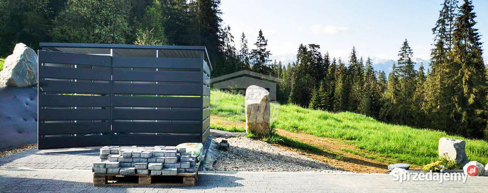 Wiata śmietnikowa 25x15m Antracyt Schowek warmińsko-mazurskie Mrągowo