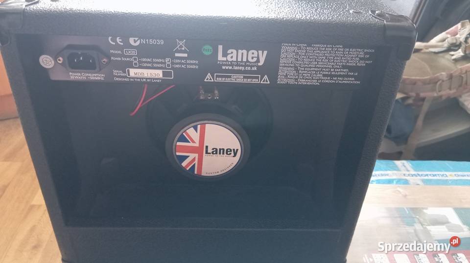 Wzmacniacz gitarowy Laney LX 20 20 W RMS stratocaster Chorzów