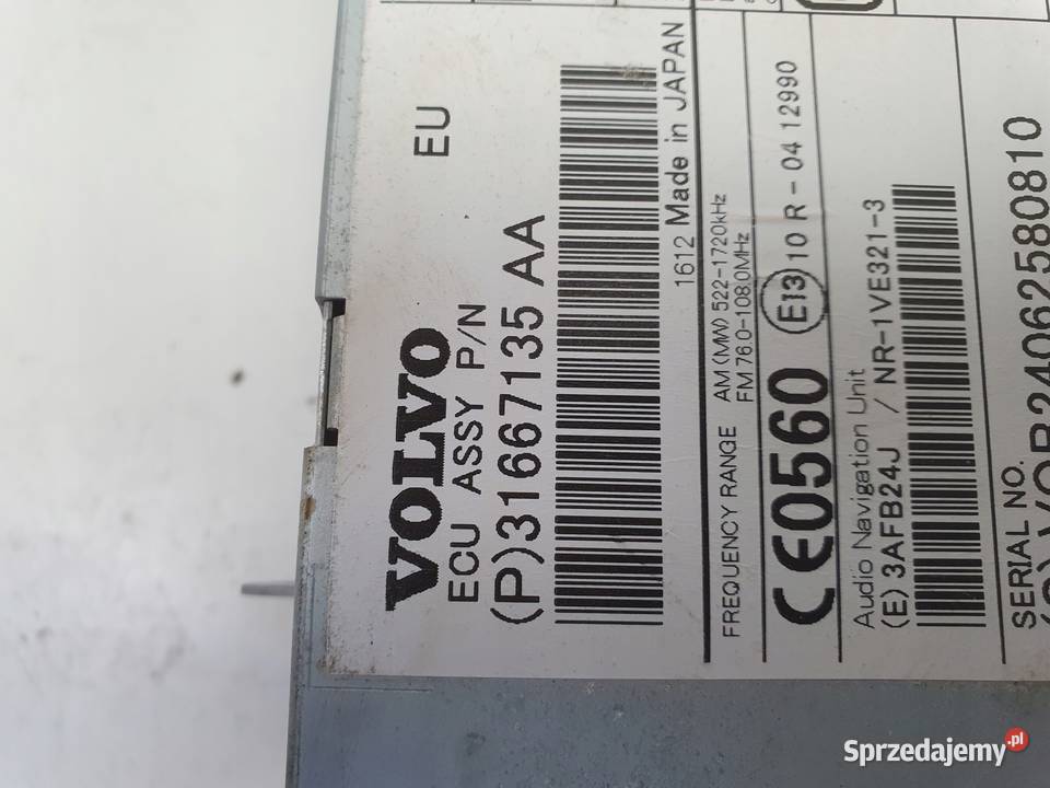 Volvo VOLVO XC60 I lift CZYTNIK NAWIGACJI Radio Chełm sprzedam